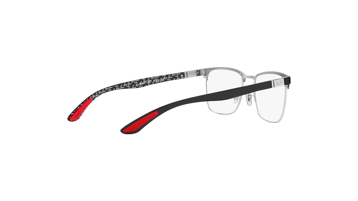 RB8421 OPTICS Eyeglasses with Black On Silver Frame - RB8421