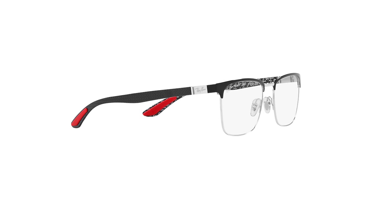 Season sleeve Vanity Rb8421 Optics Eyeglasses with Black On Silver Frame | Ray-Ban®