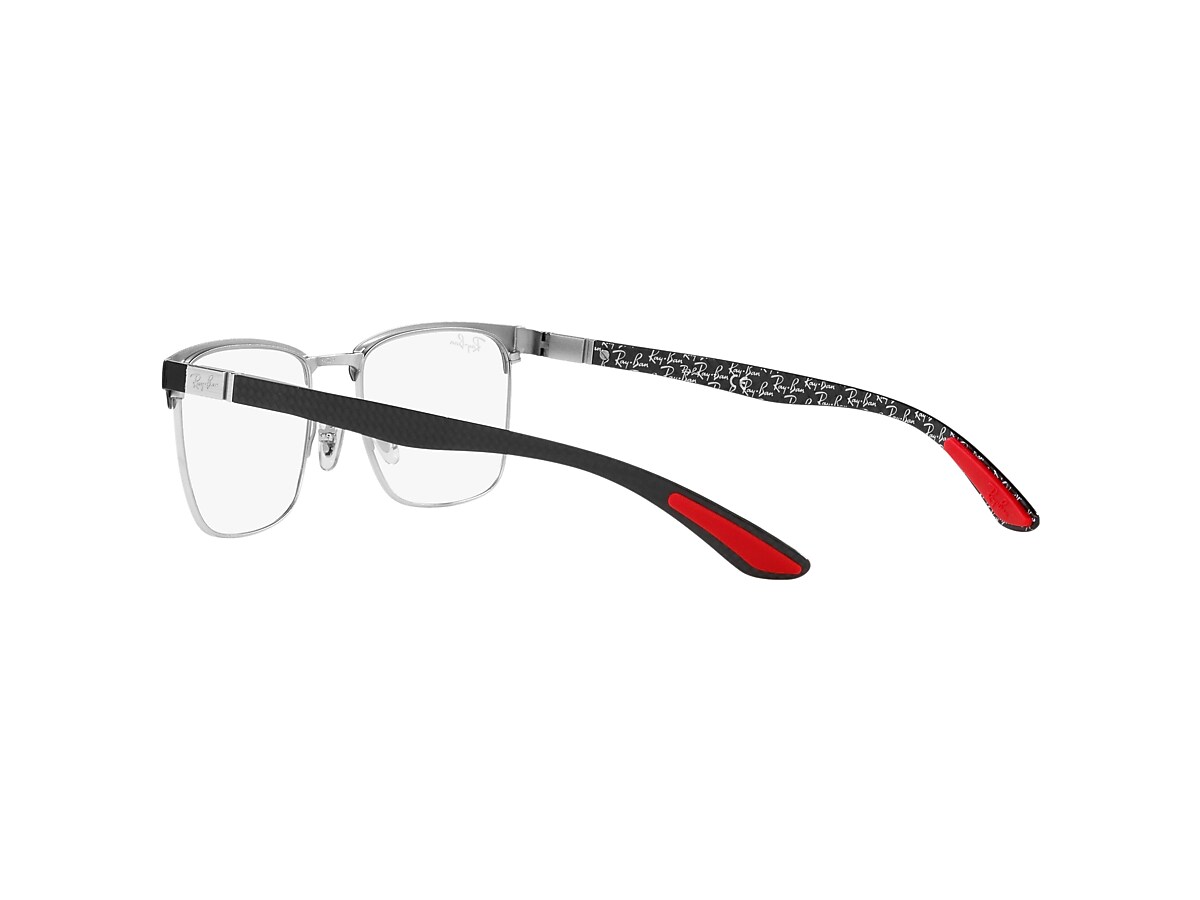 Ray-Ban Black On Silver Eyeglasses, ®