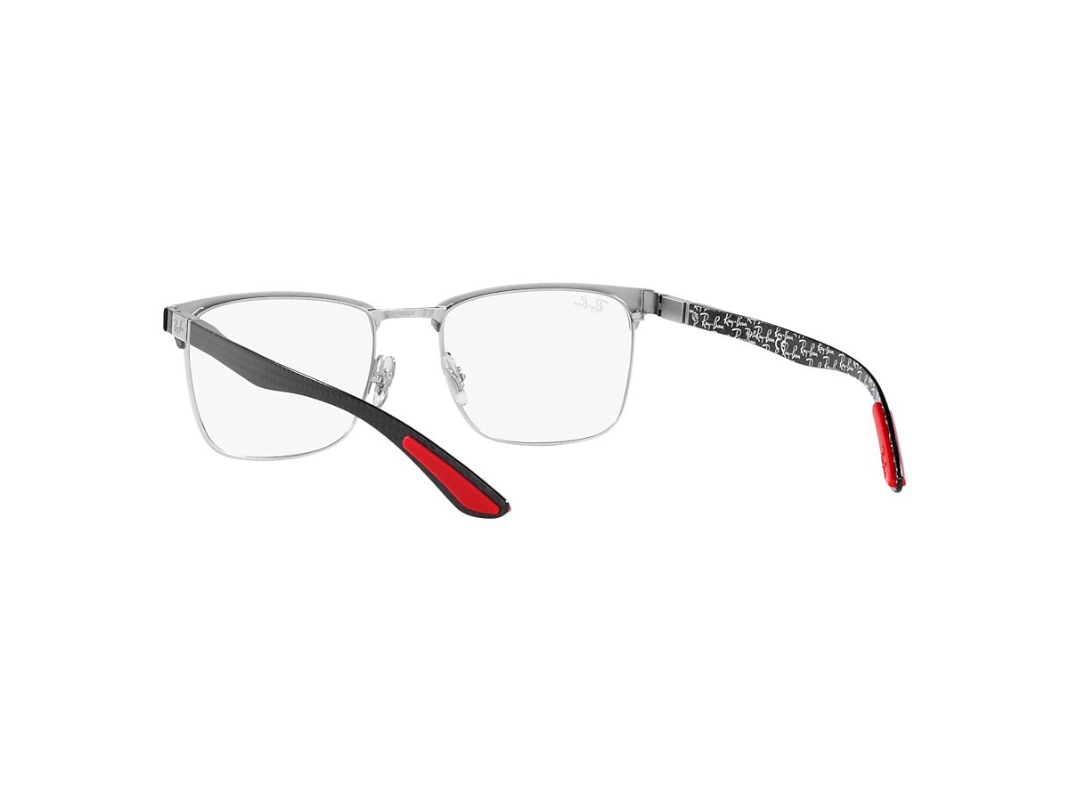 Ray-Ban Black On Silver Eyeglasses, ®