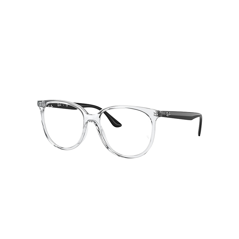 Ray Ban Rb4378v Eyeglasses Black Frame Clear Lenses Polarized 54-16