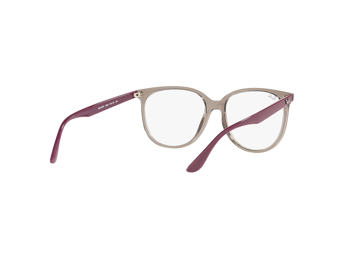 Rb4378v Optics Eyeglasses with Transparent Grey Frame | Ray-Ban®