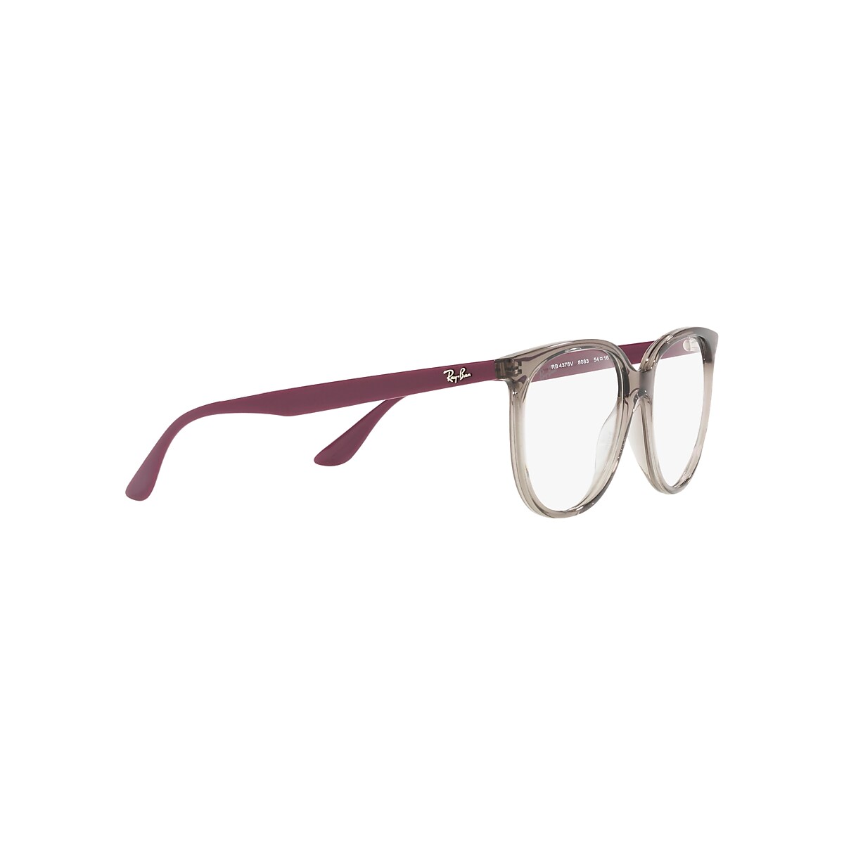 Rb4378v Optics Eyeglasses with Transparent Grey Frame | Ray-Ban®