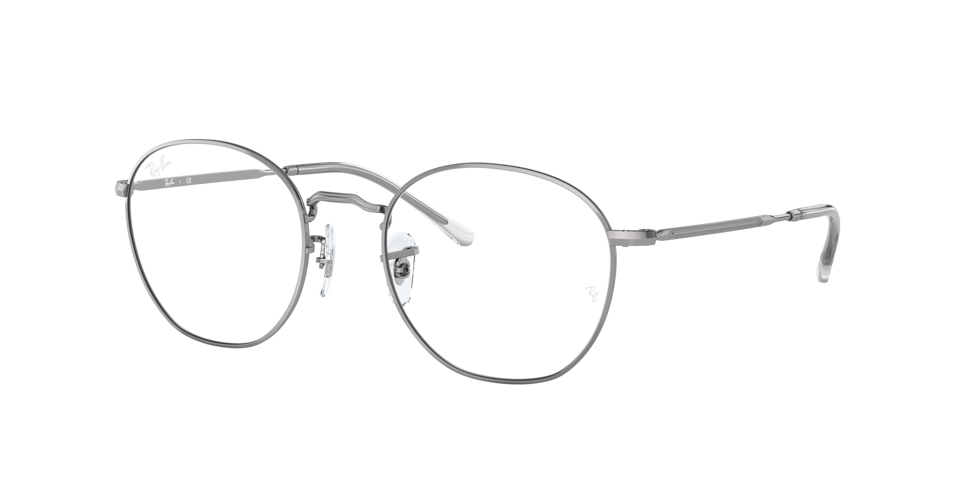 ambitie Visser genade brillen met Rob Optics montuur Staalgrijs | Ray-Ban®