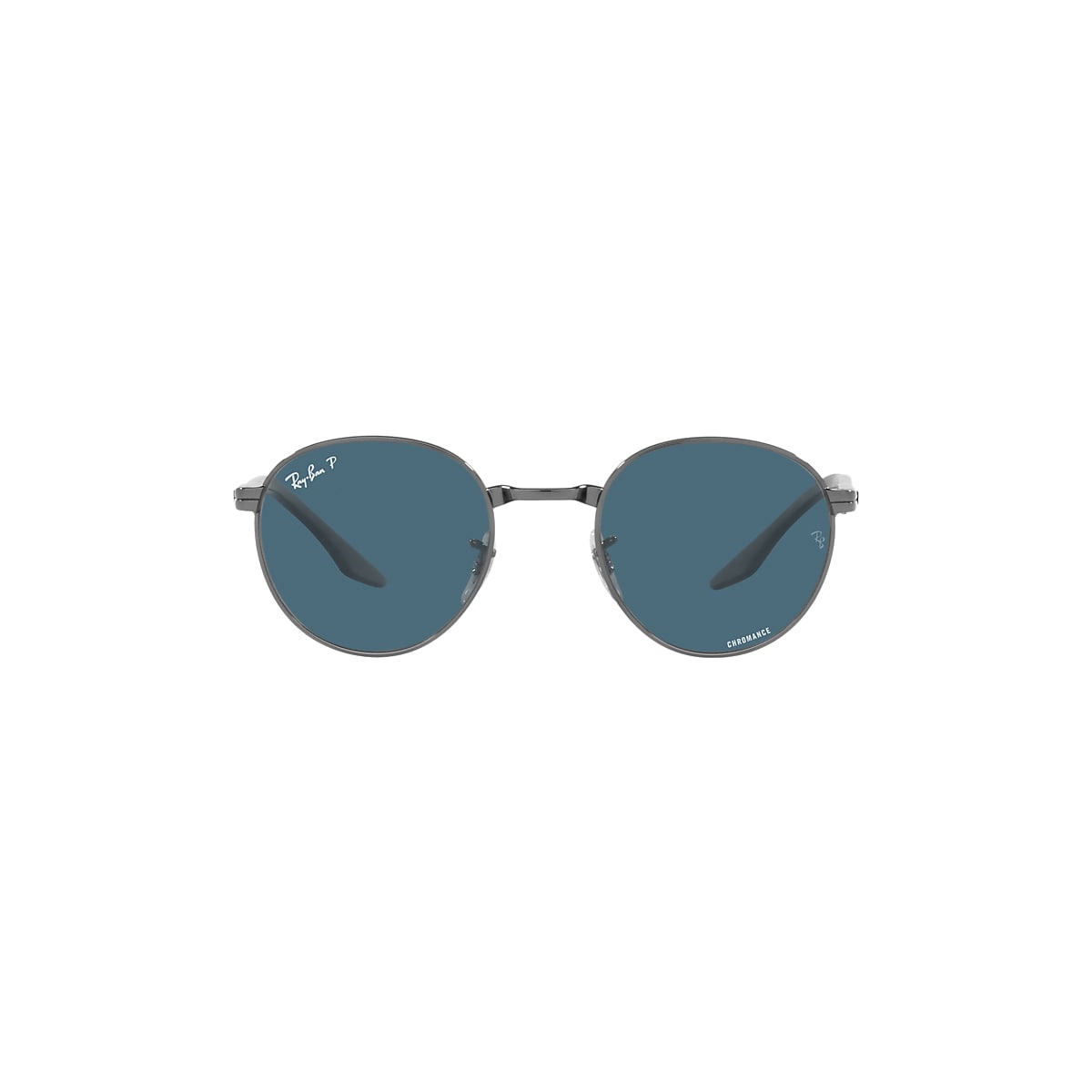 RB3691 CHROMANCE Sunglasses in Gunmetal and Blue - RB3691 | Ray