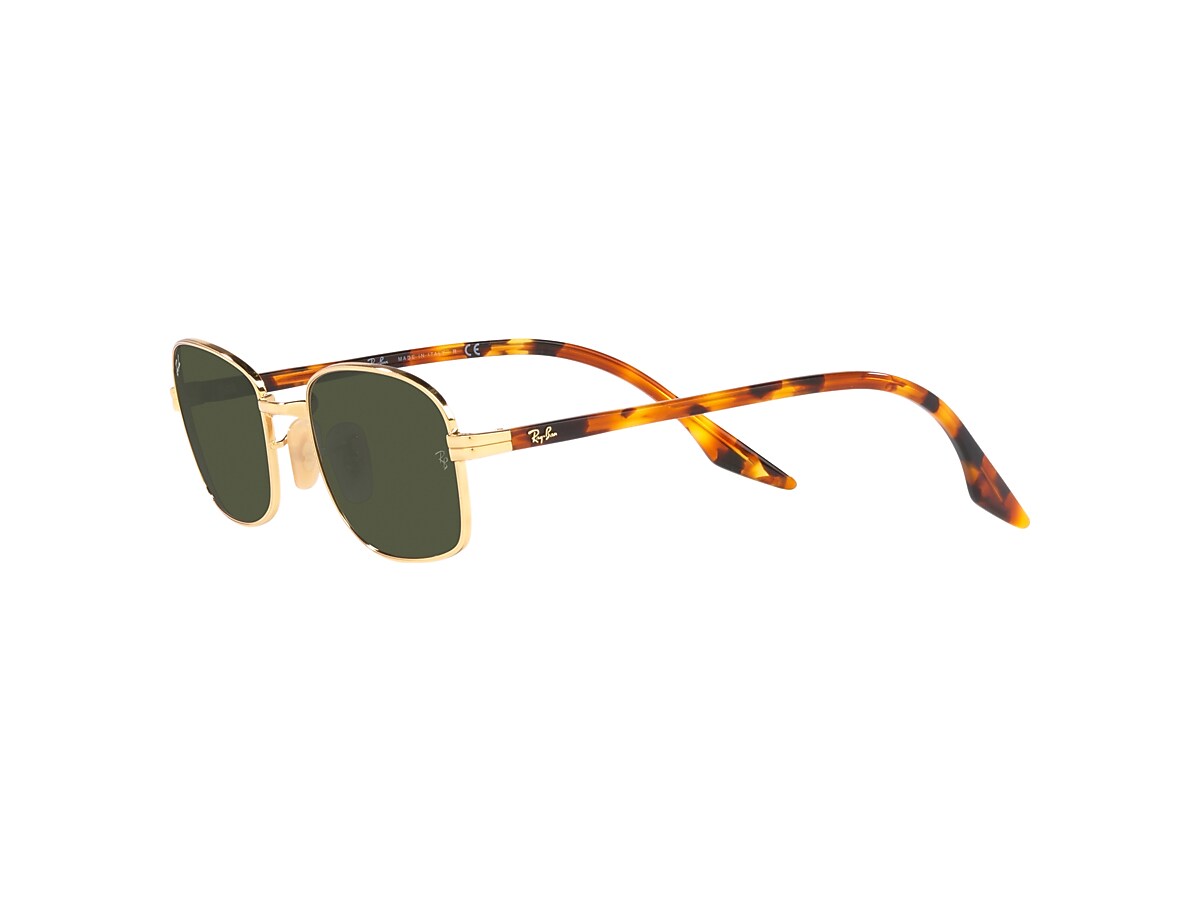 Rb3690 Sunglasses in Gold and Green | Ray-Ban®