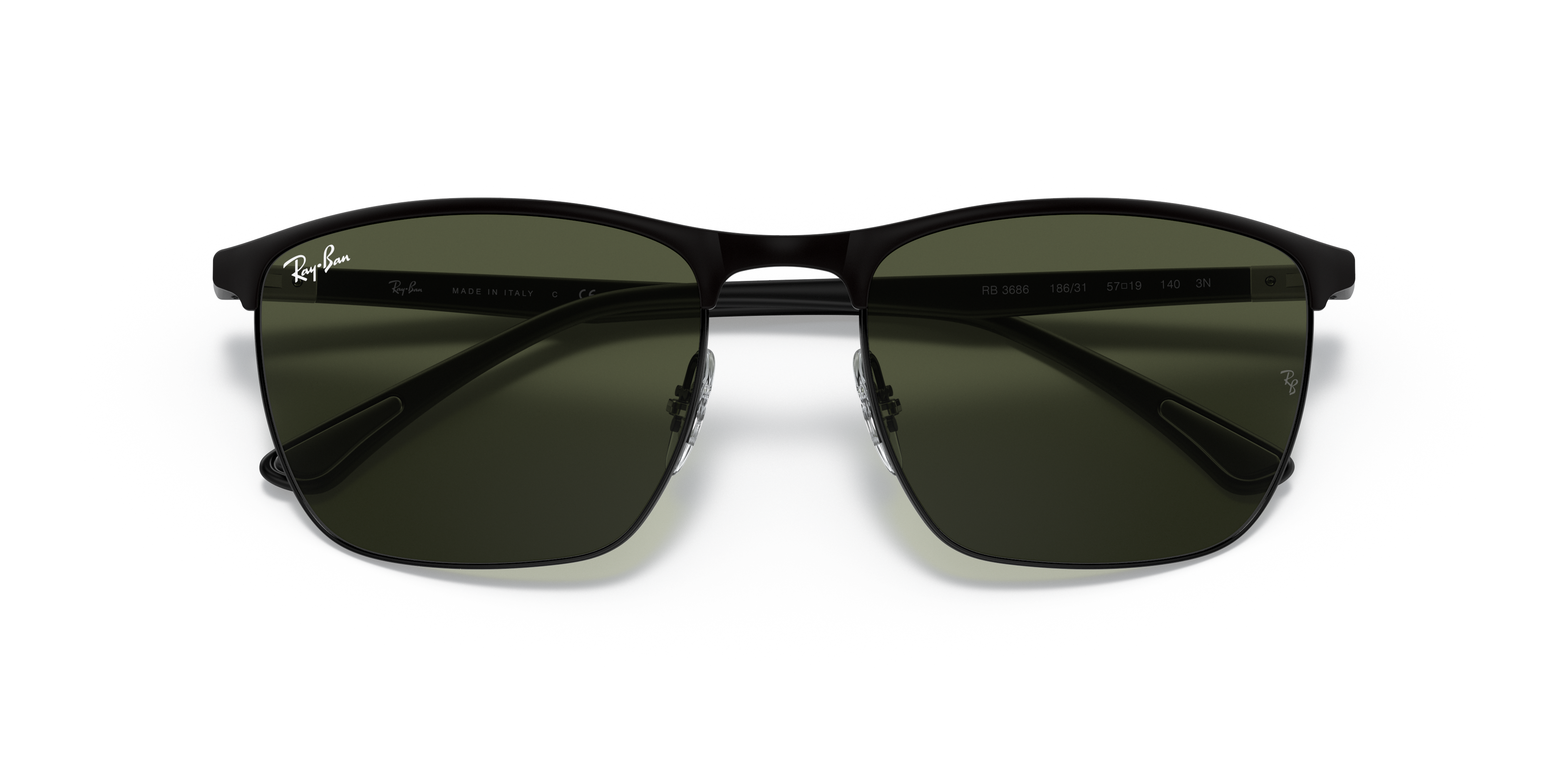 Rb3686 Sunglasses in Black and Green | Ray-Ban®