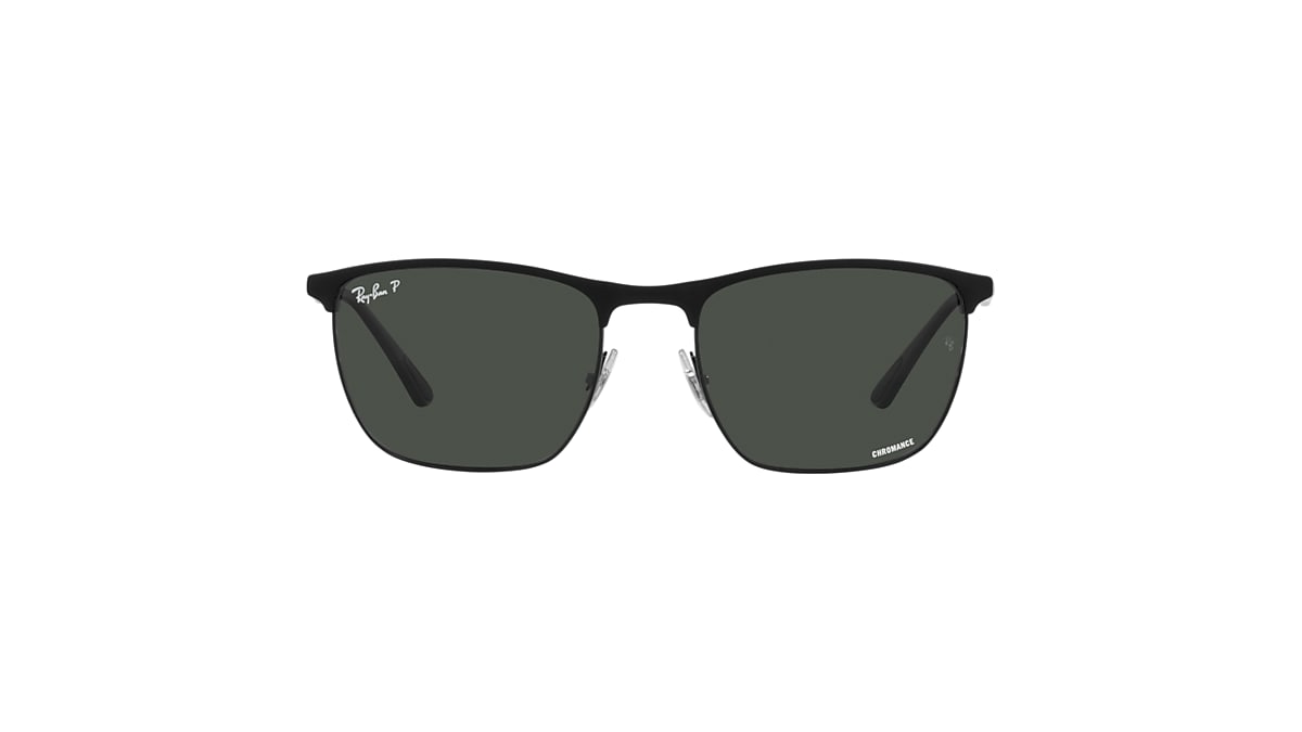 Rb3686 Chromance Sunglasses in Black and Dark Grey | Ray-Ban®