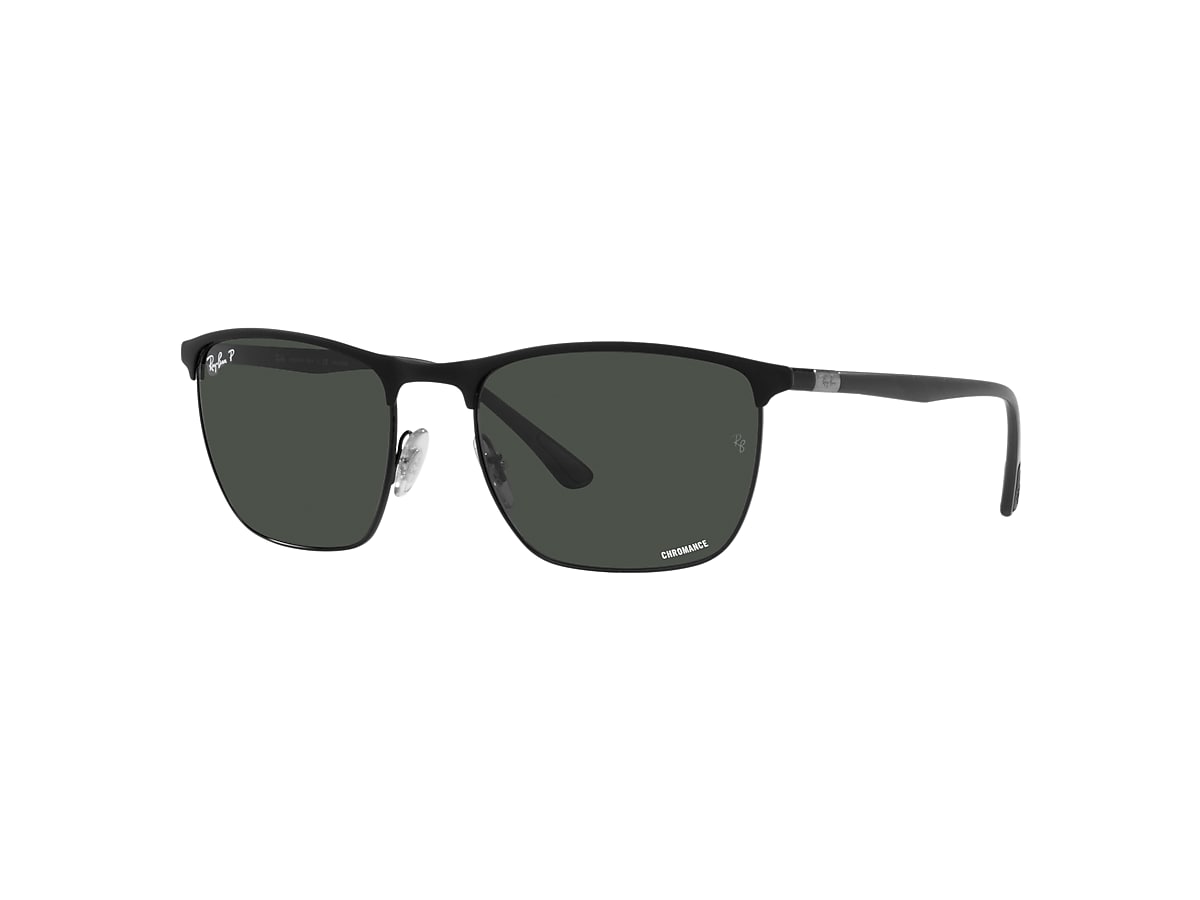 RB3686 CHROMANCE Sunglasses in Black and Grey - RB3686 | Ray-Ban® CA