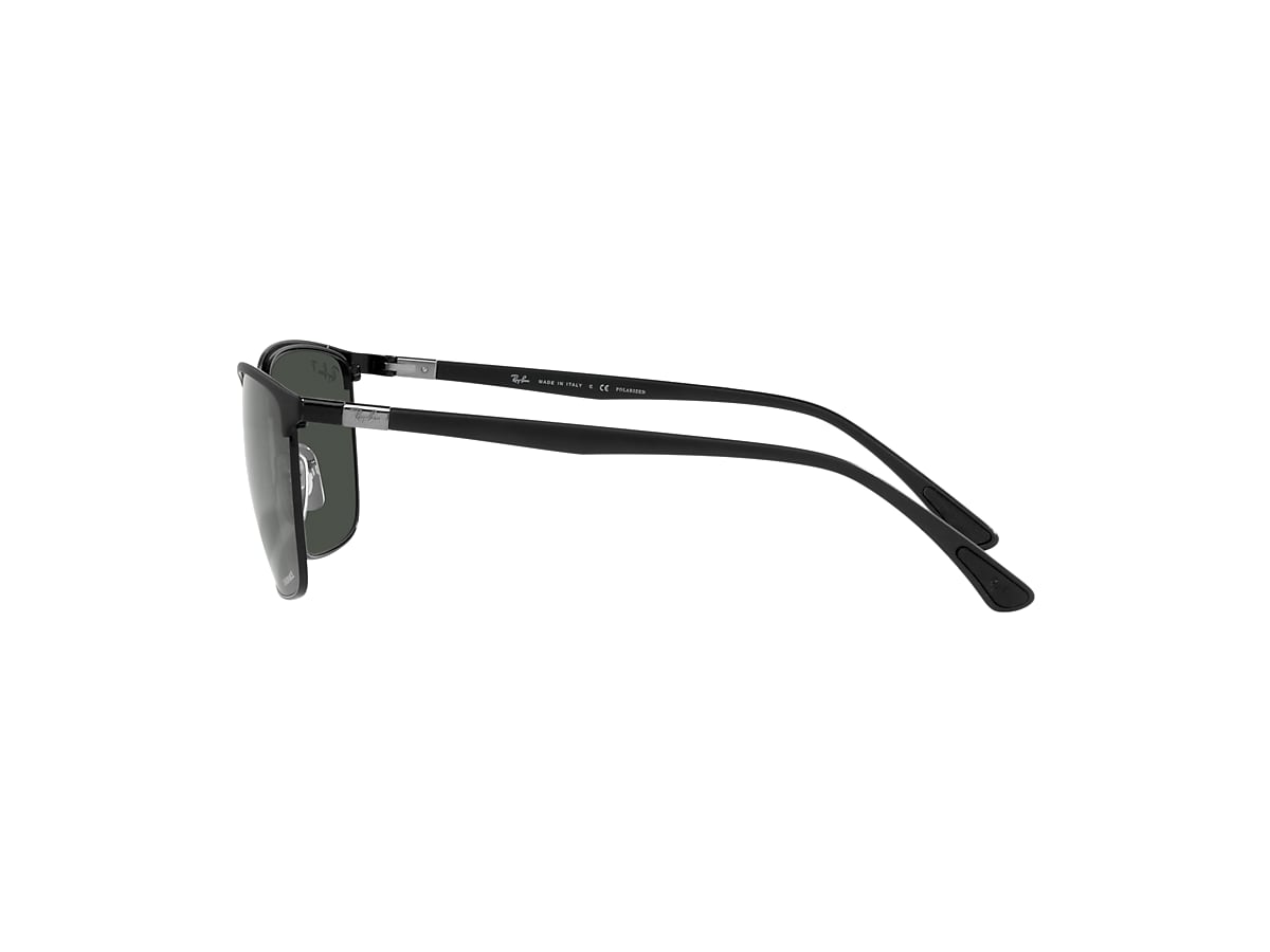 RB3686 CHROMANCE Sunglasses in Black and Grey - Ray-Ban