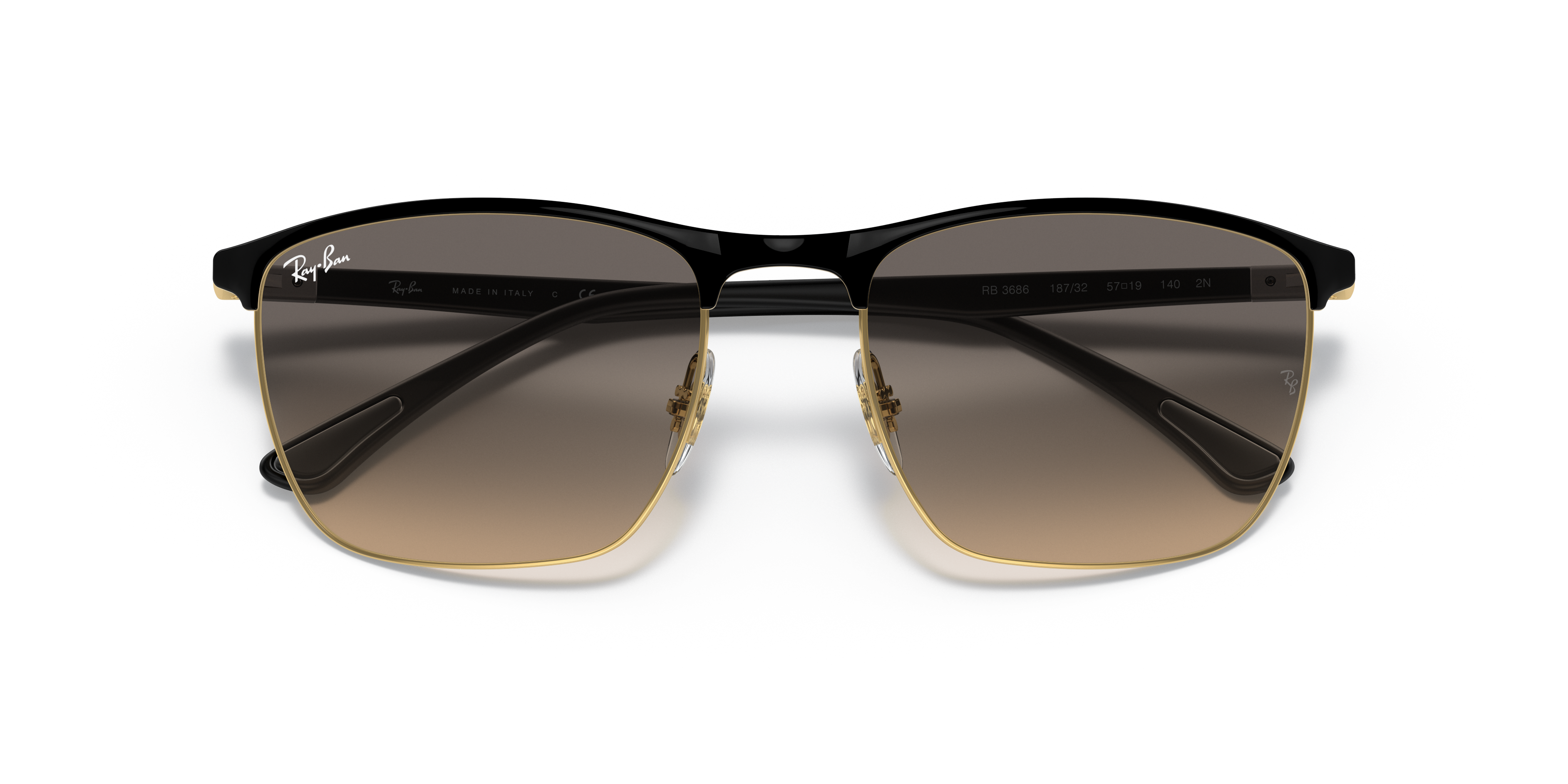 RB3686 Sunglasses in Gold and Grey | Ray-Ban®