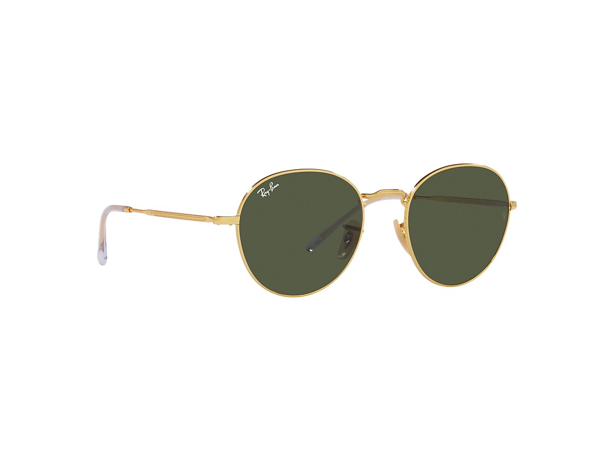 DAVID Sunglasses in Gold and Green - RB3582 | Ray-Ban® US