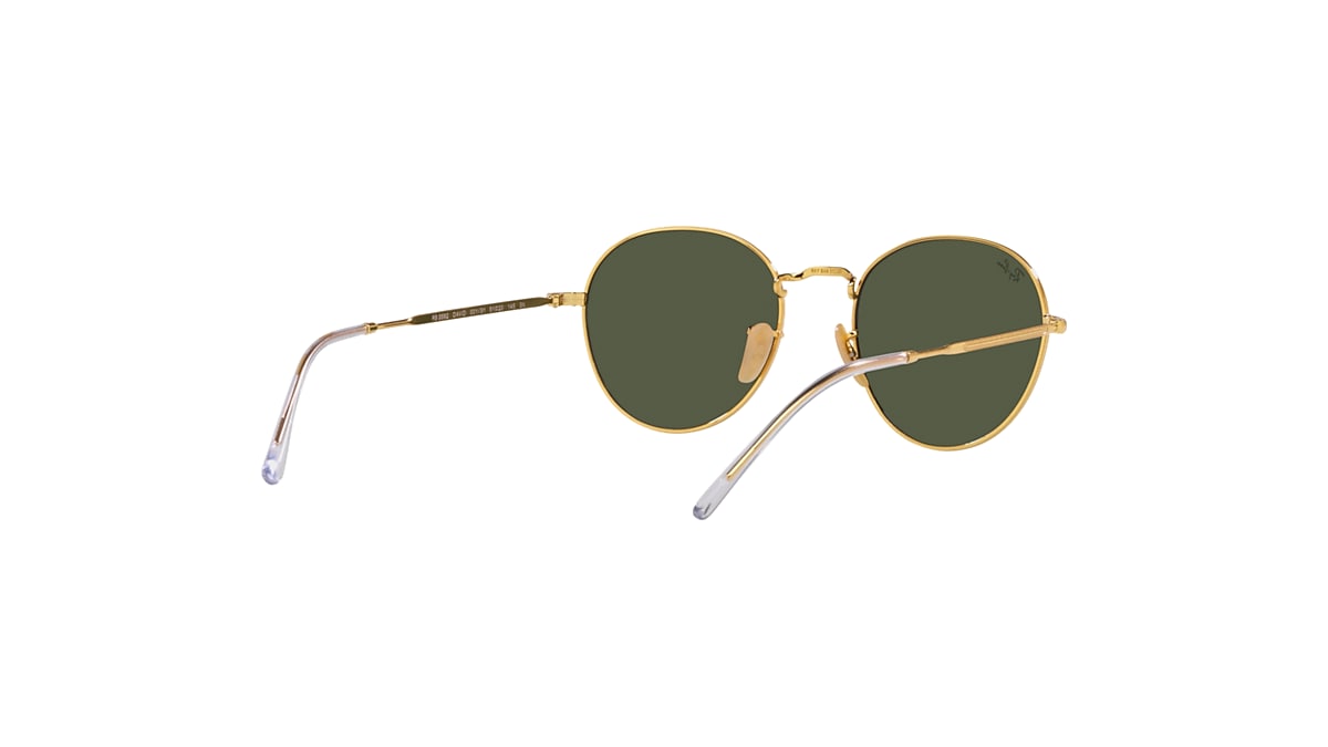 DAVID Sunglasses in Gold and Green - RB3582 | Ray-Ban® CA