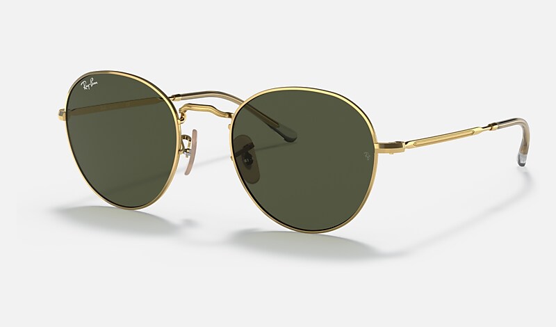 DAVID Sunglasses in Gold and Green - RB3582 | Ray-Ban® US