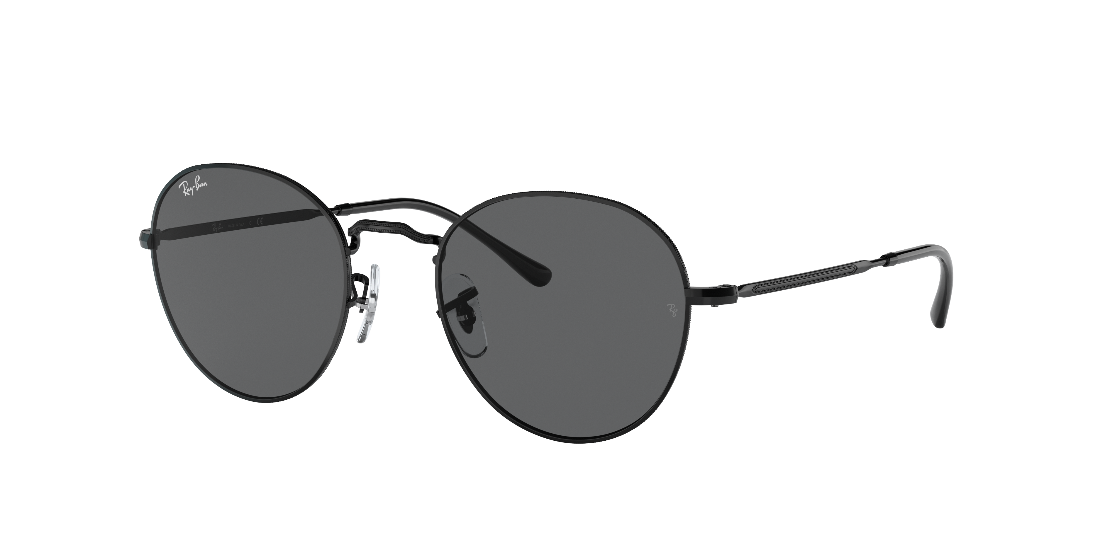 dark black ray bans