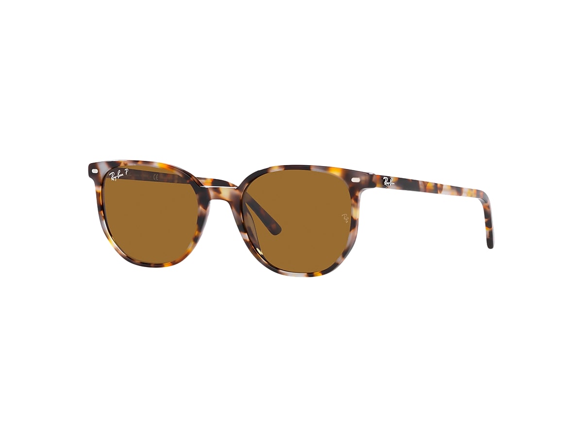 ELLIOT Sunglasses in Havana Brown Grey and Brown - Ray-Ban