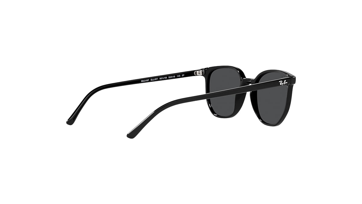 ELLIOT Sunglasses in Black and Black - RB2197 | Ray-Ban® US