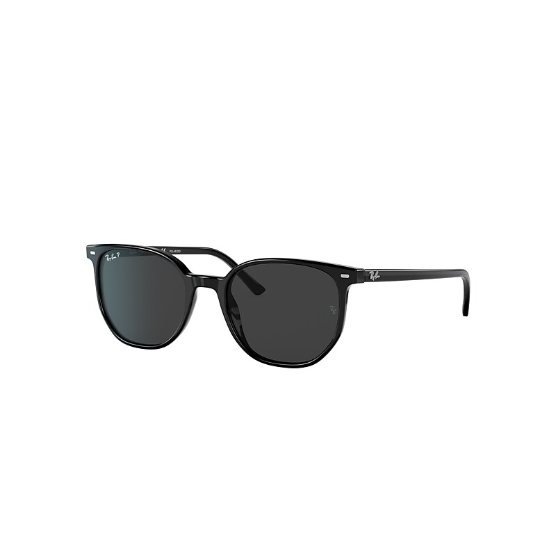 Ray Ban Elliot Sunglasses Black Frame Black Lenses Polarized 50-19 ...