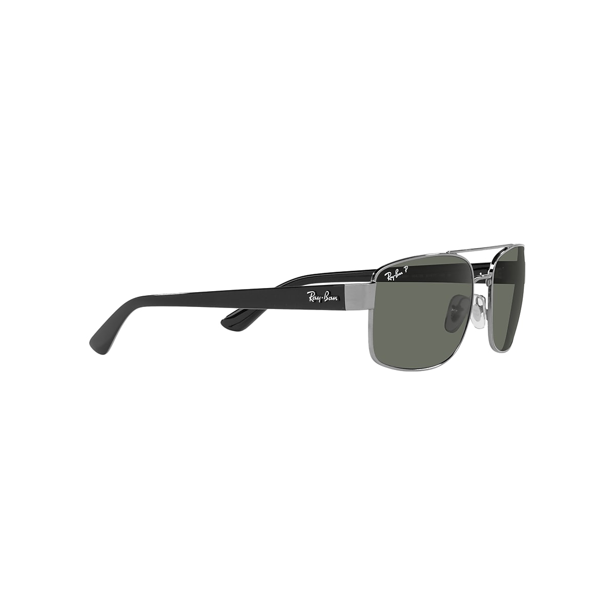 RB3687 Sunglasses in Gunmetal and Green Polar - RB3687 | Ray