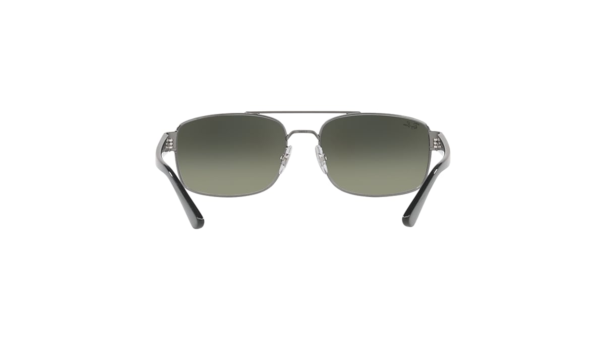 RB3687 Sunglasses in Gunmetal and Grey Gradient - RB3687 RB3687 Sunglasses in Gunmetal and Grey Gradient - RB3687