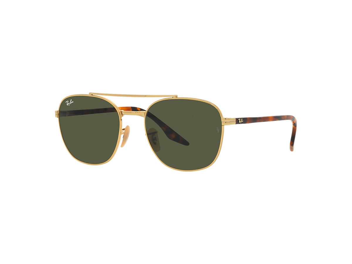 RB3688 Sunglasses in Gold and Green - RB3688 | Ray-Ban® US