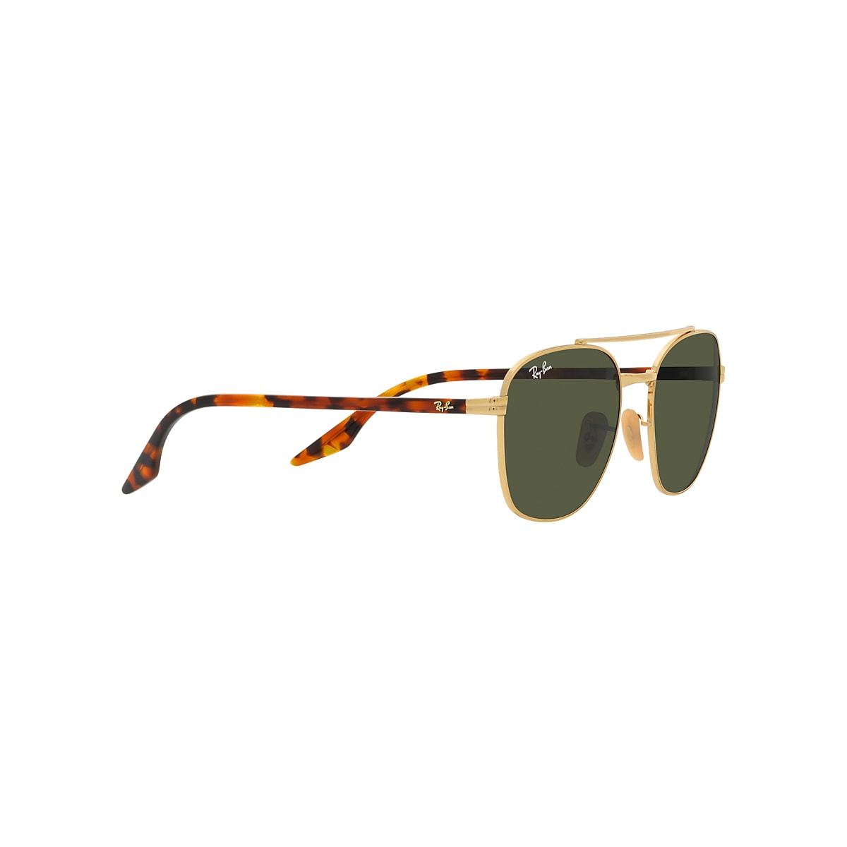 RB3688 Sunglasses in Gold and Green - RB3688 | Ray-Ban® CA