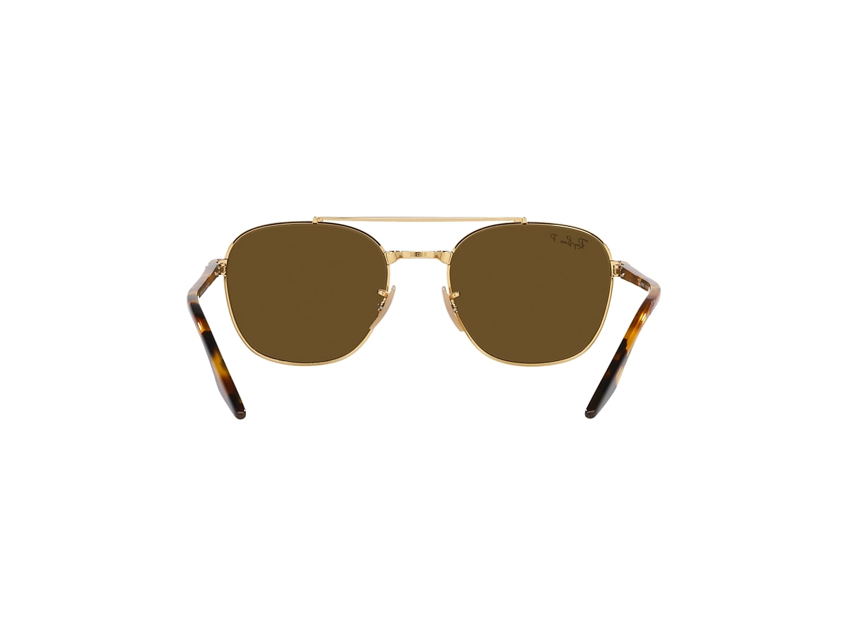 RB3688 Sunglasses in Gold and Brown - RB3688 | Ray-Ban® US