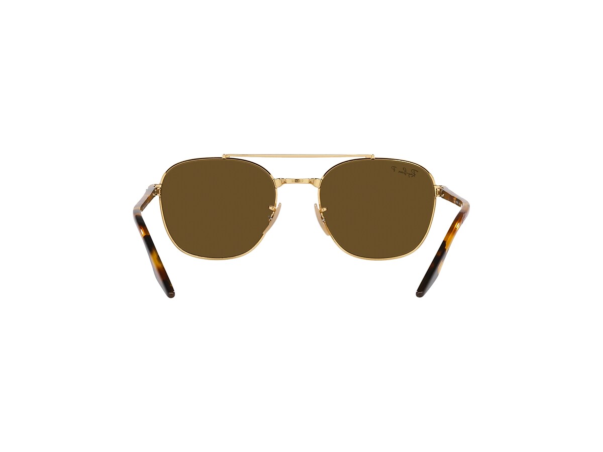 RB3688 Sunglasses in Gold and Brown - RB3688 | Ray-Ban® IE