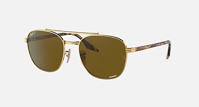 Ray-Ban RB3825 Old Aviator XXL (62 - 14) with Green lenses