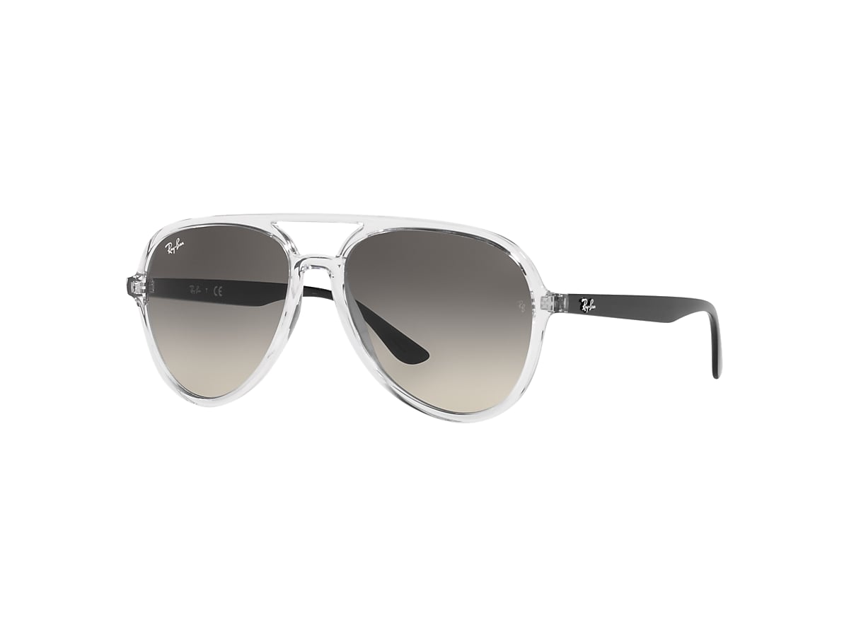 RB4376 Sunglasses in Transparent and Grey Gradient - RB4376 RB4376 Sunglasses in Transparent and Grey Gradient - RB4376