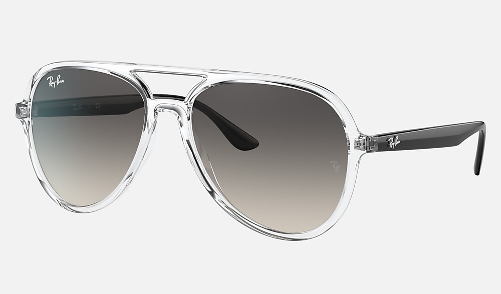 RB4376 Sunglasses in Transparent and Grey Gradient - RB4376 | Ray-Ban®