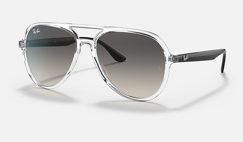 RB4376 Sunglasses in Transparent and Grey - RB4376 | Ray-Ban® CA