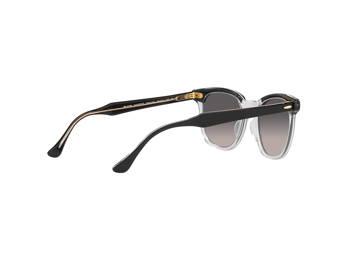 Ray-Ban Hawkeye Black on black Brand n e with case and buy lense wipe