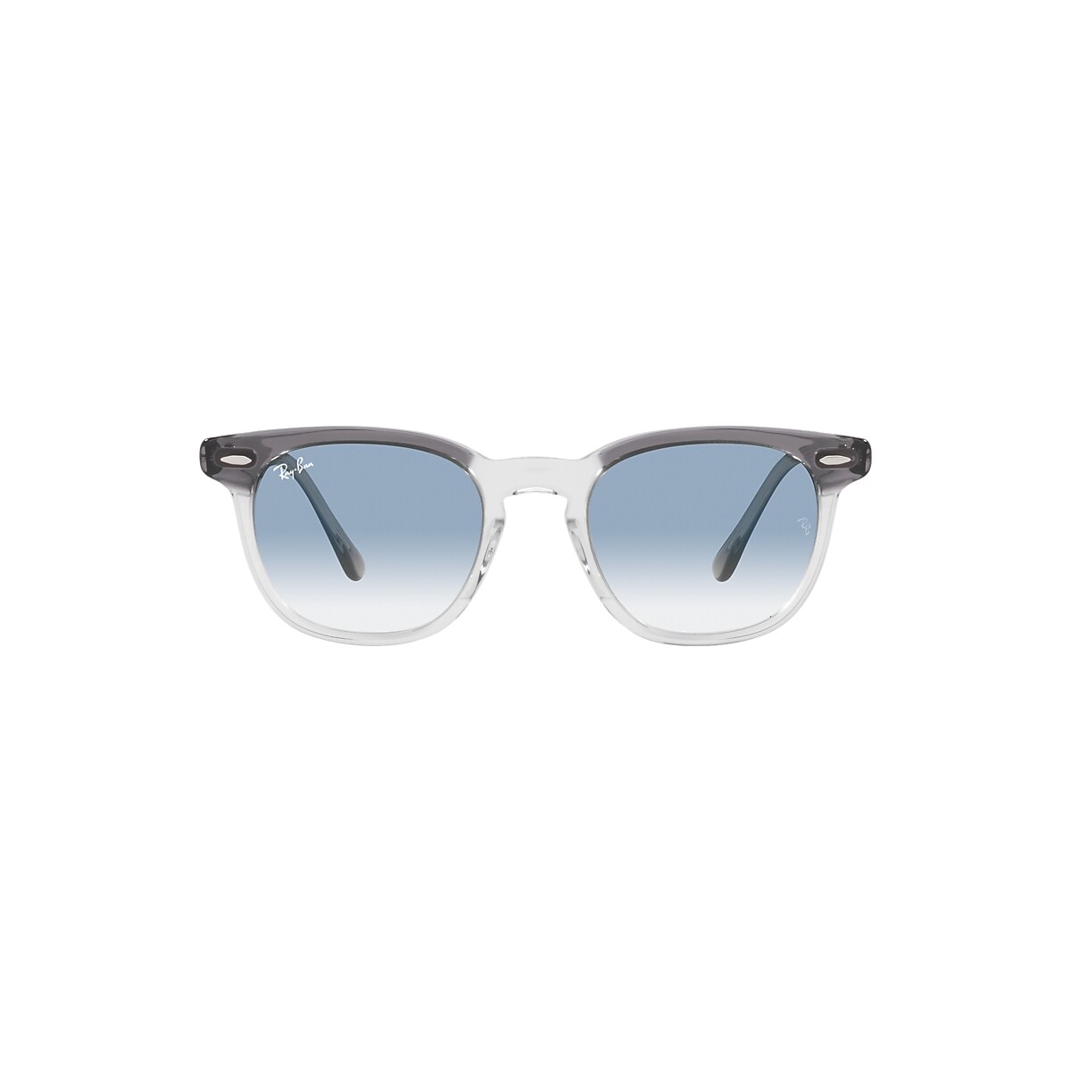 HAWKEYE Sunglasses in Grey On Transparent and Clear Blue HAWKEYE Sunglasses in Grey On Transparent and Clear Blue