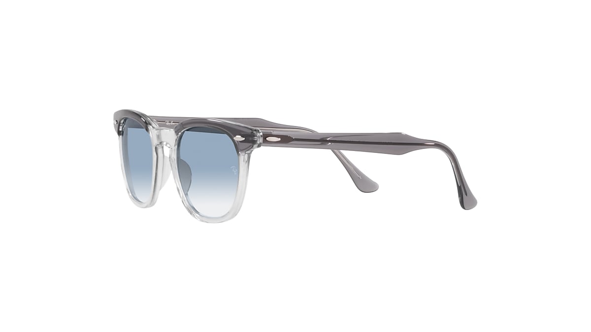 HAWKEYE Sunglasses in Grey On Transparent and Blue - Ray-Ban