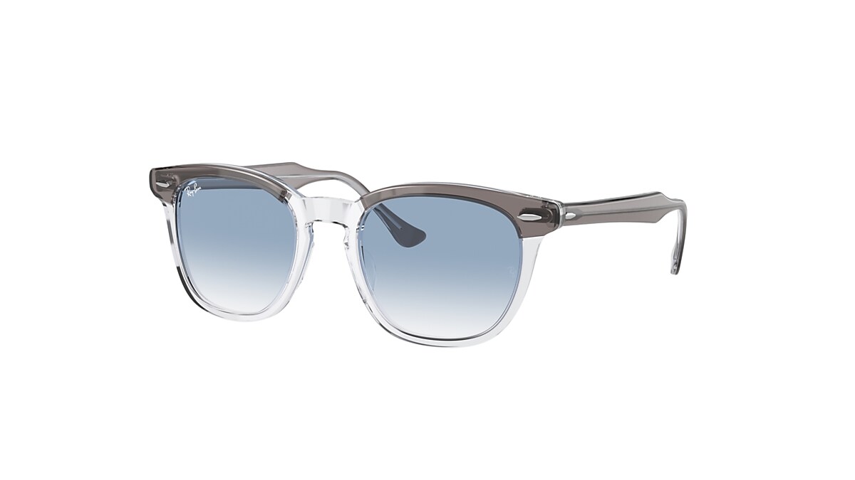 HAWKEYE Sunglasses in Grey On Transparent and Blue - Ray-Ban