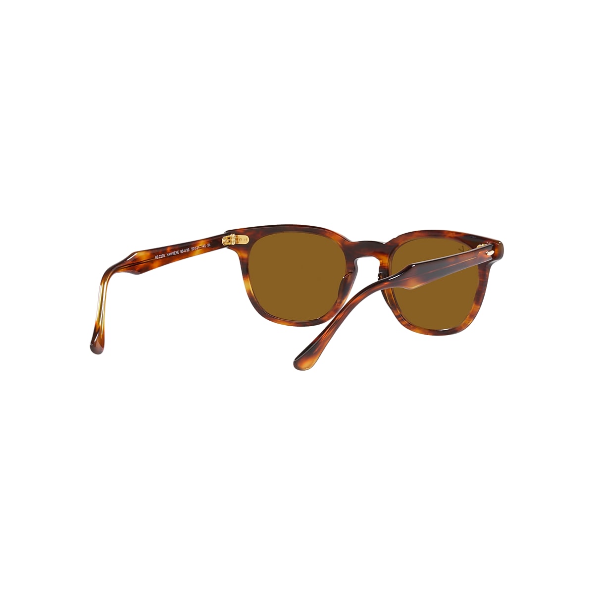 HAWKEYE Sunglasses in Striped Havana and Brown - RB2298 HAWKEYE Sunglasses in Striped Havana and Brown - RB2298