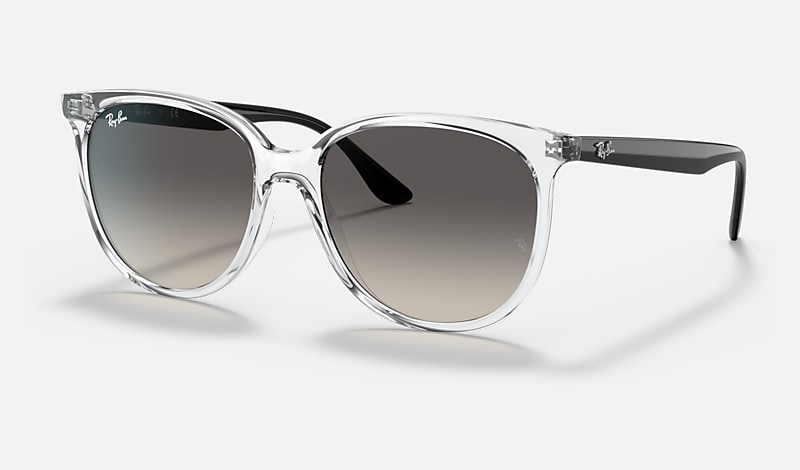 Les lunettes de soleil RB4378 en Transparent et Gris - RB4378