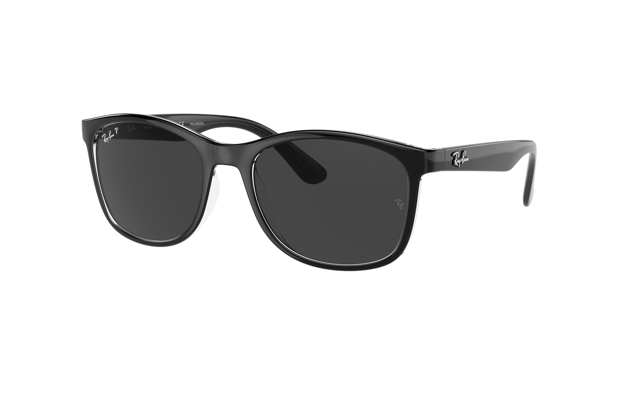 Occhiali da Sole Rb4374 in Black On Transparent e Grigio | Ray-Ban®