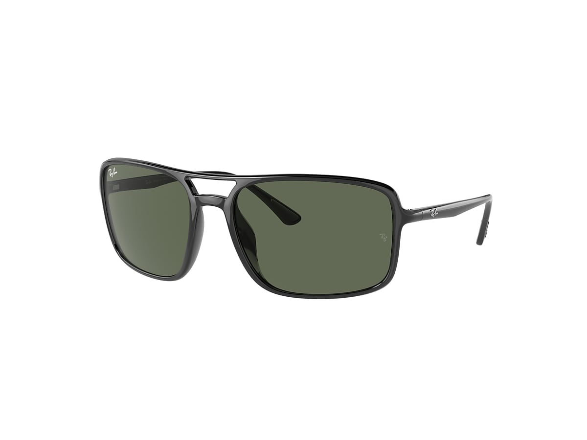 RB4375 Sunglasses in Black and Green - RB4375 | Ray-Ban® CA