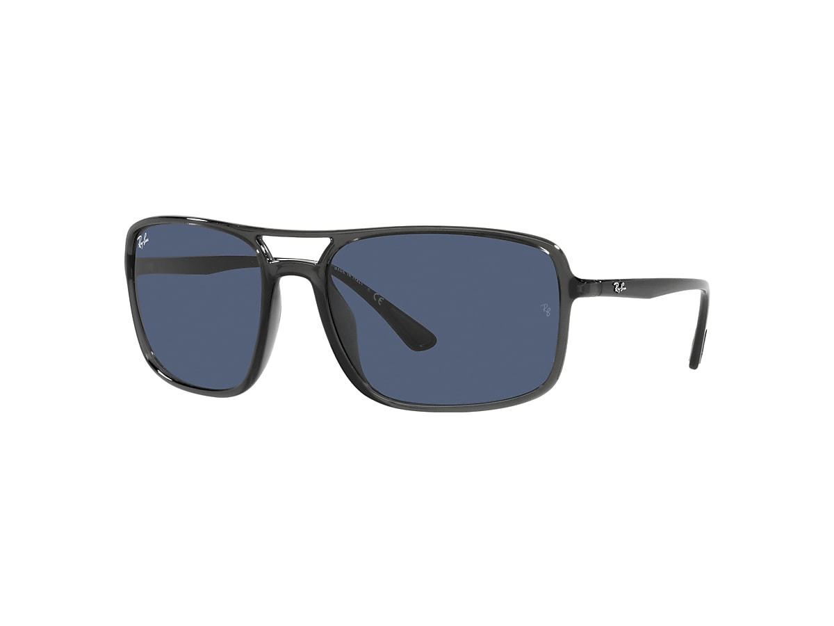 RB4375 Sunglasses in Transparent Grey and Blue - RB4375 | Ray-Ban® CA