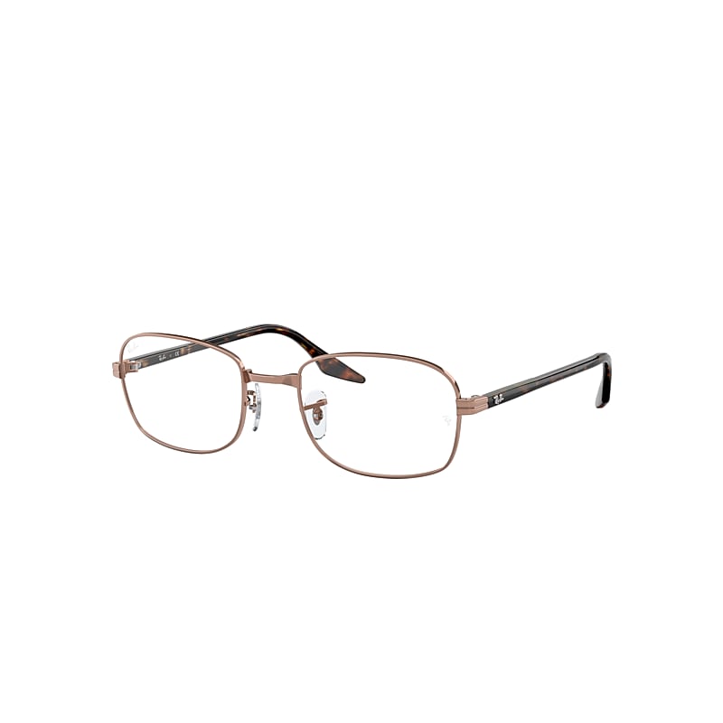 Ray-Ban Rb3690 Optics Eyeglasses Havana Frame Clear Lenses Polarized 53-21