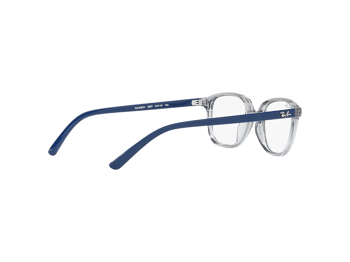 LEONARD OPTICS KIDS Eyeglasses with Transparent Blue Frame