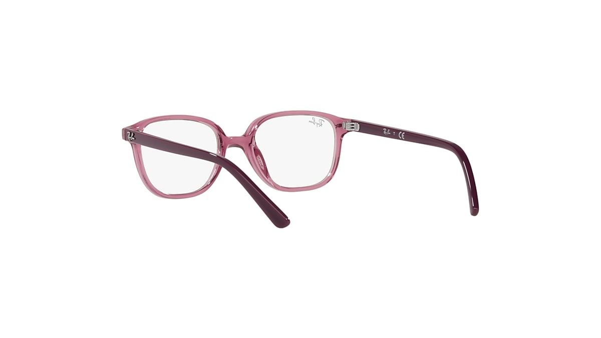 LEONARD OPTICS KIDS Eyeglasses with Transparent Pink Frame