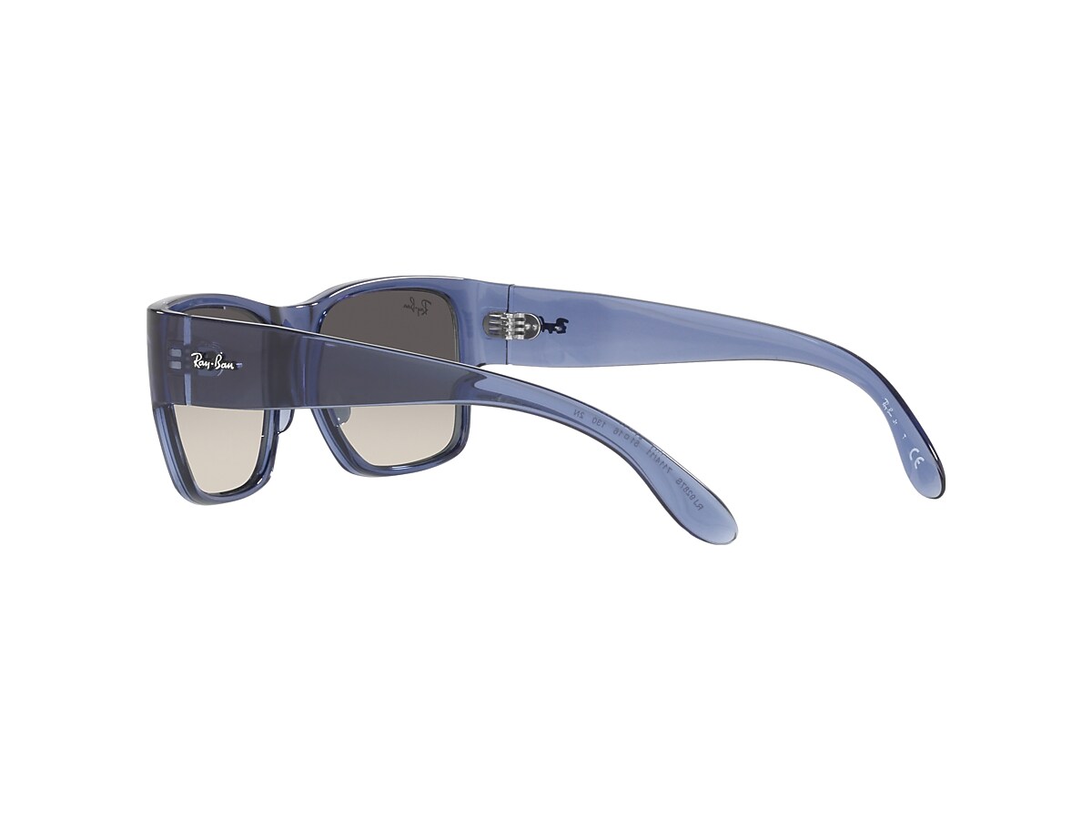 NOMAD KIDS Sunglasses in Transparent Blue and Grey - RB9287S | Ray