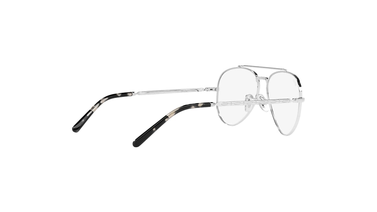 NEW AVIATOR OPTICS Eyeglasses with Silver Frame - RB3625V | Ray