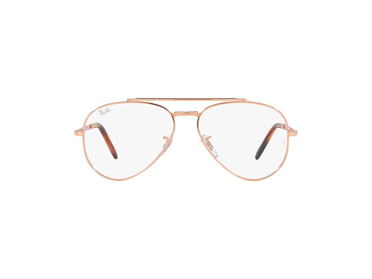 Lunette ray outlet ban rose gold