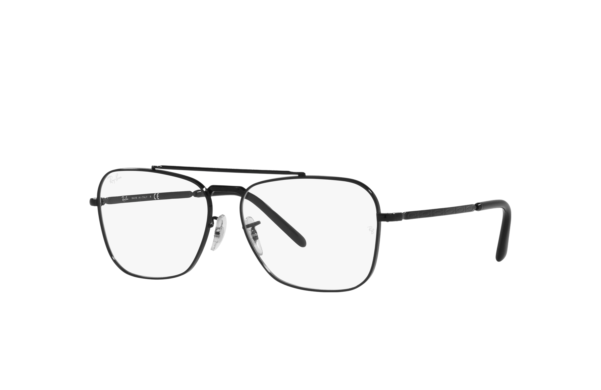 New Caravan Optics Occhiali da Vista Nero con montatura | Ray-Ban®