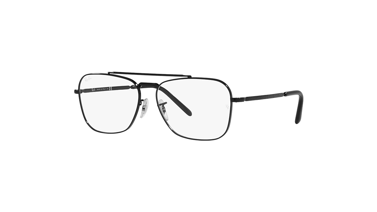 レイバン公式ストア】 Ray-Ban® NEW CARAVAN OPTICS メガネ | ブラック