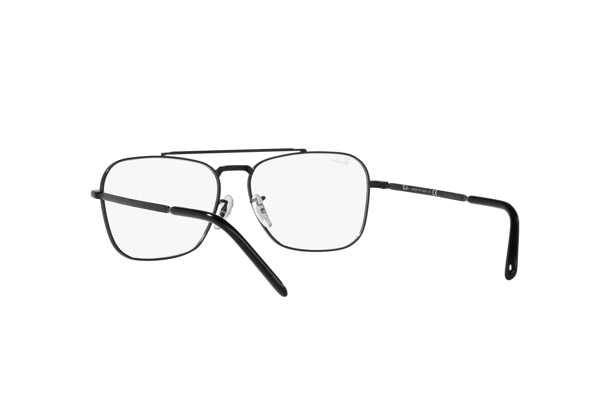 New Caravan Optics Occhiali da Vista Nero con montatura | Ray-Ban®